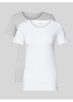 T-shirt z okrągłym dekoltem w zestawie 2 szt. ze sklepu Peek&Cloppenburg  w kategorii Bluzki damskie - zdjęcie 174372085