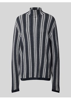 Sweter z dzianiny z golfem ze sklepu Peek&Cloppenburg  w kategorii Swetry męskie - zdjęcie 174372557