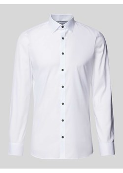 Koszula biznesowa o kroju Super Slim Fit z kołnierzykiem typu kent ze sklepu Peek&Cloppenburg  w kategorii Koszule męskie - zdjęcie 174372896
