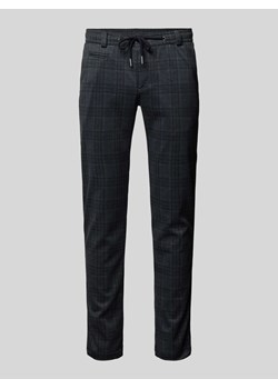 Spodnie materiałowe o kroju slim fit z trokami ze sklepu Peek&Cloppenburg  w kategorii Spodnie męskie - zdjęcie 174372918
