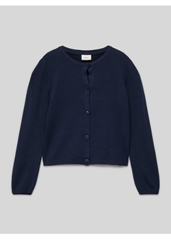 Sweter rozpinany z prążkowanymi ściągaczami ze sklepu Peek&Cloppenburg  w kategorii Swetry dziewczęce - zdjęcie 174373088