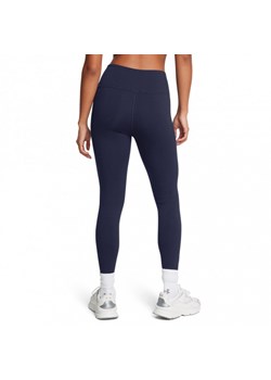 Damskie legginsy dzianinowe z wysokim stanem Under Armour Campus Legging - granatowe ze sklepu Sportstylestory.com w kategorii Spodnie damskie - zdjęcie 174387835