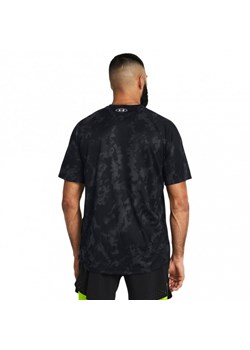 Męska koszulka treningowa Under Armour UA Tech Abc Camo Ss - czarna ze sklepu Sportstylestory.com w kategorii T-shirty męskie - zdjęcie 174388009