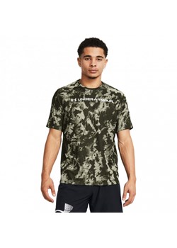 Męska koszulka treningowa Under Armour UA Tech Abc Camo Ss - oliwkowa/khaki ze sklepu Sportstylestory.com w kategorii T-shirty męskie - zdjęcie 174388018