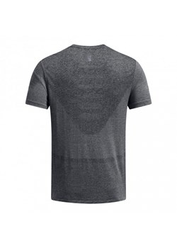 Męska koszulka do biegania Under Armour UA Seamless Stride SS - szara ze sklepu Sportstylestory.com w kategorii T-shirty męskie - zdjęcie 174388547