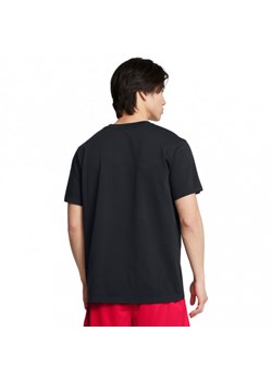 Męski t-shirt z nadrukiem Under Armour UA HW Armour Label SS - czarny ze sklepu Sportstylestory.com w kategorii T-shirty męskie - zdjęcie 174388656