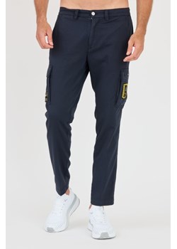 AERONAUTICA MILLITARE Granatowe bojówki TROUSERS, Wybierz rozmiar 52 ze sklepu outfit.pl w kategorii Spodnie męskie - zdjęcie 174421479