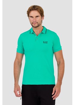 EA7 Zielona koszulka polo, Wybierz rozmiar XXL ze sklepu outfit.pl w kategorii T-shirty męskie - zdjęcie 174421635