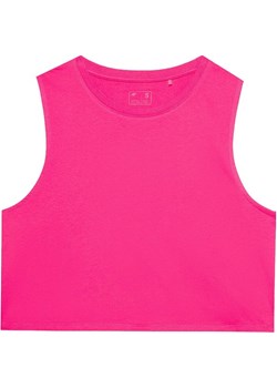 Bezrękawnik, crop top damski 4FWSS24TSLEF071 4F ze sklepu SPORT-SHOP.pl w kategorii Bluzki damskie - zdjęcie 174426779