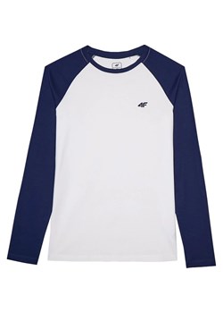 Longsleeve chłopięcy 4FJWSS24TLONM214 4F ze sklepu SPORT-SHOP.pl w kategorii T-shirty chłopięce - zdjęcie 174429379