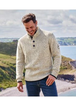 Sweter z wykładanym  kołnierzem Highlands ze sklepu Atlas For Men w kategorii Swetry męskie - zdjęcie 174430035