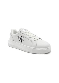 CALVIN KLEIN JEANS Skórzane trampki CHUNKY CUPSOLE MONOLOGO ze sklepu Gomez Fashion Store w kategorii Trampki damskie - zdjęcie 174504575