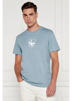 CALVIN KLEIN JEANS T-shirt GRID BOX | Regular Fit ze sklepu Gomez Fashion Store w kategorii T-shirty męskie - zdjęcie 174505306