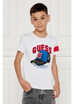 Guess T-shirt | Regular Fit ze sklepu Gomez Fashion Store w kategorii T-shirty chłopięce - zdjęcie 174505718