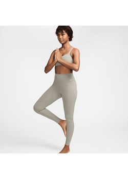 Damskie legginsy o pełnej długości z wysokim stanem zapewniające delikatne wsparcie Nike Zenvy - Zieleń ze sklepu Nike poland w kategorii Spodnie damskie - zdjęcie 174505735