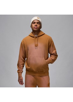 Męska bluza z kapturem Jordan Flight Fleece - Brązowy ze sklepu Nike poland w kategorii Bluzy męskie - zdjęcie 174505749