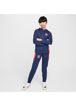 Dres piłkarski z tkaniny dla dużych dzieci Nike Paris Saint-Germain - Niebieski ze sklepu Nike poland w kategorii Dresy chłopięce - zdjęcie 174505765