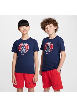 T-shirt piłkarski dla dużych dzieci Nike Paris Saint-Germain - Niebieski ze sklepu Nike poland w kategorii T-shirty chłopięce - zdjęcie 174505935