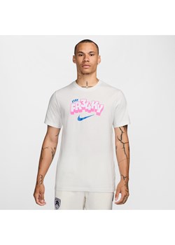 Męski T-shirt do koszykówki Giannis - Biel ze sklepu Nike poland w kategorii T-shirty męskie - zdjęcie 174505959