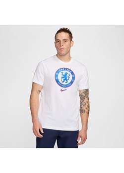 Męski T-shirt piłkarski Nike Chelsea F.C. - Biel ze sklepu Nike poland w kategorii T-shirty męskie - zdjęcie 174505995