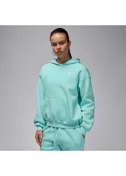 Damska bluza z kapturem Jordan Brooklyn Fleece - Zieleń ze sklepu Nike poland w kategorii Bluzy damskie - zdjęcie 174506008