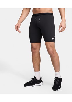 Męskie legginsy do biegania o długości 1/2 Dri-FIT ADV Nike AeroSwift - Czerń ze sklepu Nike poland w kategorii Spodenki męskie - zdjęcie 174506087