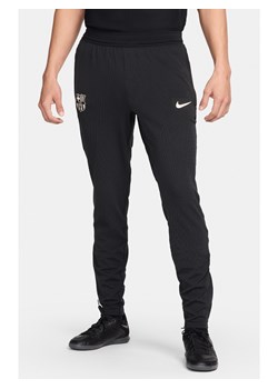 Męskie spodnie piłkarskie z dzianiny Nike Dri-FIT ADV FC Barcelona Strike Elite - Czerń ze sklepu Nike poland w kategorii Spodnie męskie - zdjęcie 174506226