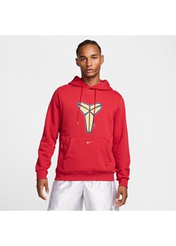 Męska bluza z kapturem do koszykówki Nike Dri-FIT Kobe - Czerwony ze sklepu Nike poland w kategorii Bluzy męskie - zdjęcie 174506305