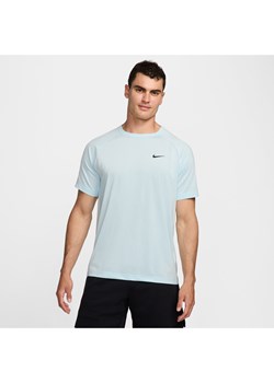 Męska koszulka z krótkim rękawem do fitnessu Dri-FIT Nike Ready - Niebieski ze sklepu Nike poland w kategorii T-shirty męskie - zdjęcie 174506308