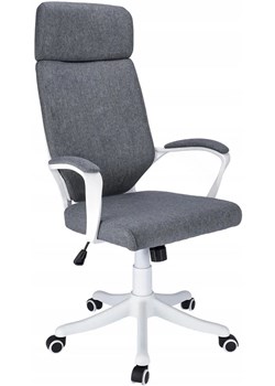 Szary nowoczesny fotel obrotowy do komputera - Dawo ze sklepu Edinos.pl w kategorii Krzesła biurowe - zdjęcie 174508805