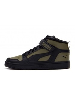 Buty Puma Rebound Mid Strap Wtr 38637602 czarne ze sklepu ButyModne.pl w kategorii Buty sportowe męskie - zdjęcie 174518408