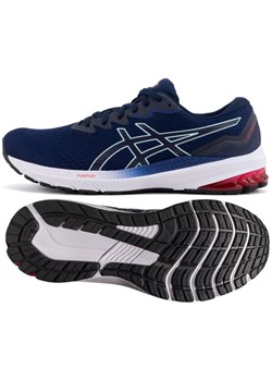 Buty do biegania Asics GT-1000 11 1011B354-403 niebieskie ze sklepu ButyModne.pl w kategorii Buty sportowe męskie - zdjęcie 174518425