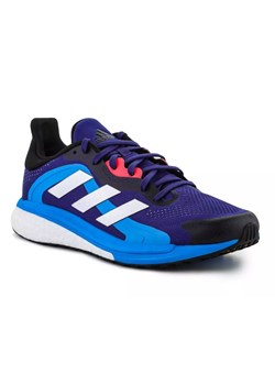 Buty do biegania adidas Solar Glide 4 St MGX3056 niebieskie ze sklepu ButyModne.pl w kategorii Buty sportowe męskie - zdjęcie 174518435