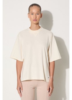 Reebok Classic t-shirt bawełniany kolor beżowy HH9704-NONDYE ze sklepu PRM w kategorii Bluzki damskie - zdjęcie 174537618