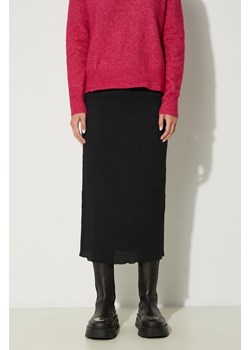 Samsoe Samsoe spódnica kolor czarny midi ołówkowa ze sklepu PRM w kategorii Spódnice - zdjęcie 174537668