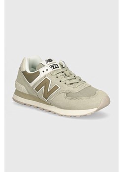 New Balance sneakersy 574 kolor zielony WL574DP2 ze sklepu PRM w kategorii Buty sportowe damskie - zdjęcie 174537905