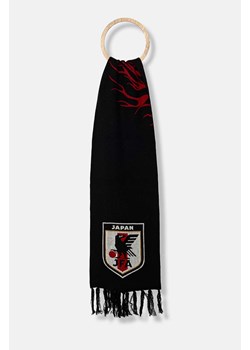 Y-3 szalik wełniany JFA Scarf kolor czarny wzorzysty JF3666 ze sklepu PRM w kategorii Szaliki i chusty damskie - zdjęcie 174538057