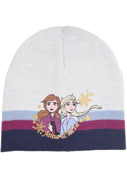 Disney Frozen Czapka &quot;Frozen&quot; w kolorze biało-fioletowym ze sklepu Limango Polska w kategorii Czapki dziecięce - zdjęcie 174541377