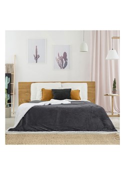THE HOME DECO FACTORY Narzuta w kolorze antracytowo-białym - 220 x 180 cm ze sklepu Limango Polska w kategorii Tekstylia - zdjęcie 174541825