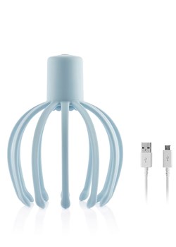 InnovaGoods Masażer głowy w kolorze błękitnym ze sklepu Limango Polska w kategorii Suszarki i prostownice - zdjęcie 174542009