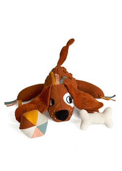 roommate Maskotka &quot;Dog&quot; w kolorze brązowym - dł. 35 cm - 0+ ze sklepu Limango Polska w kategorii Zabawki - zdjęcie 174543669