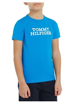 Tommy Hilfiger Koszulka w kolorze niebieskim ze sklepu Limango Polska w kategorii T-shirty chłopięce - zdjęcie 174546215