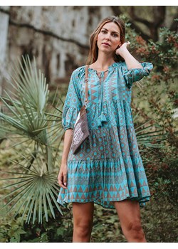 Isla Bonita by SIGRIS Sukienka w kolorze turkusowym ze sklepu Limango Polska w kategorii Sukienki - zdjęcie 174546836