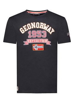 Geographical Norway Koszulka &quot;Jollegio&quot; w kolorze czarnym ze sklepu Limango Polska w kategorii T-shirty męskie - zdjęcie 174547226