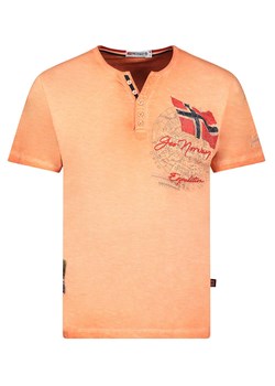 Geographical Norway Koszulka w kolorze pomarańczowym ze sklepu Limango Polska w kategorii T-shirty męskie - zdjęcie 174547246