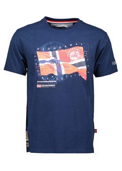 Geographical Norway Koszulka w kolorze granatowym ze sklepu Limango Polska w kategorii T-shirty męskie - zdjęcie 174547306