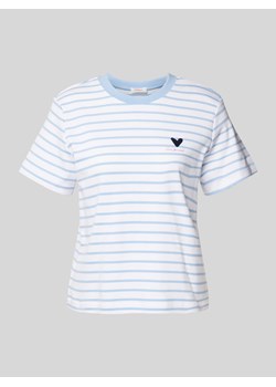 T-shirt z nadrukiem z logo ze sklepu Peek&Cloppenburg  w kategorii Bluzki damskie - zdjęcie 174549135