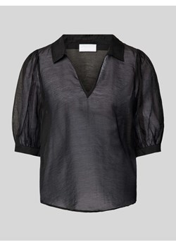 Bluzka z dekoltem w serek ze sklepu Peek&Cloppenburg  w kategorii Bluzki damskie - zdjęcie 174549348