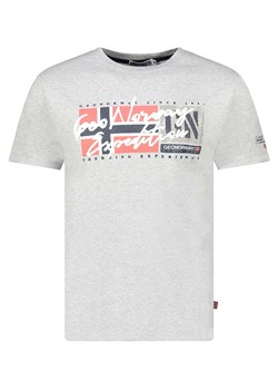 Geographical Norway Koszulka w kolorze szarym ze sklepu Limango Polska w kategorii T-shirty męskie - zdjęcie 174550856