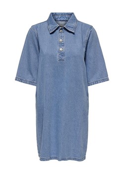 ONLY Sukienka dżinsowa w kolorze niebieskim ze sklepu Limango Polska w kategorii Sukienki - zdjęcie 174550876